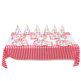 NUOBESTY 30PCS circus table decorations circus birthday decorations birthday party supplies party tableware supplies circus party decorations circus party supplies dining table party hat